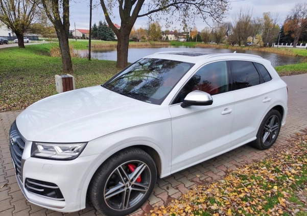 Audi SQ5 cena 176000 przebieg: 80500, rok produkcji 2019 z Strzegom małe 466